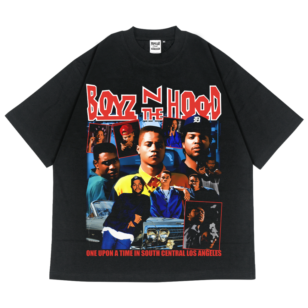 Boyz N The Hood Oversized Vintage T-Shirt – Black