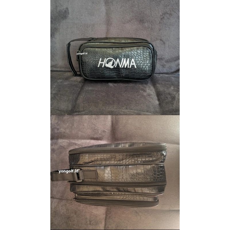 TAS GOLF BOLA (motif kulit buaya)