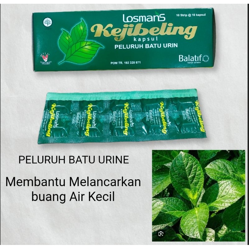 

KEJE BELING HERBAL 1 strip 10 Biji
