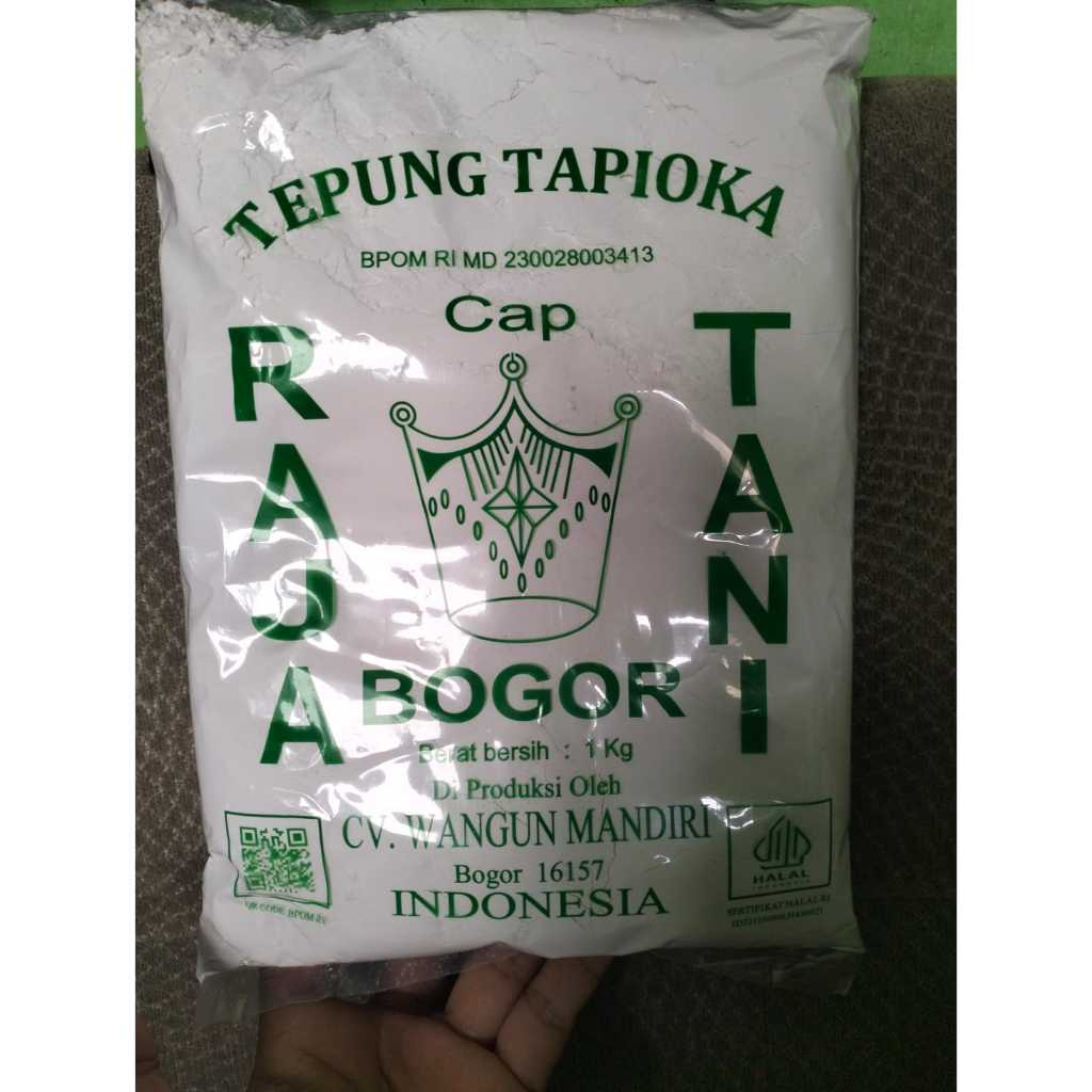 

TEPUNG TAPIOKA CAP RAJA TANI 1KG tepung tapioka berkualitas
