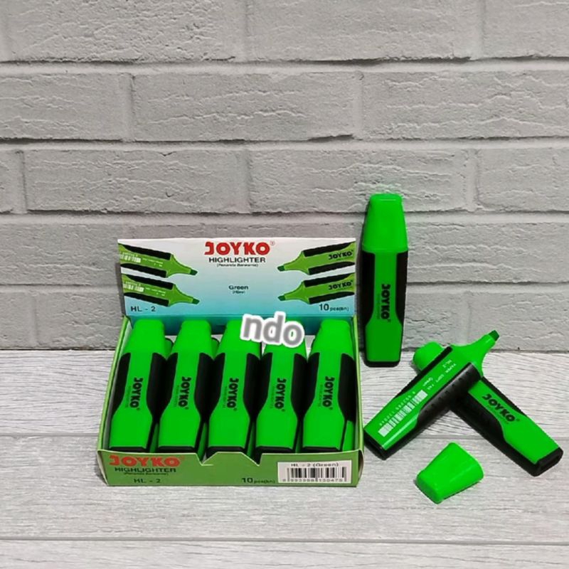 

promo 5pcs highlighter penanda joyko farian 5warna