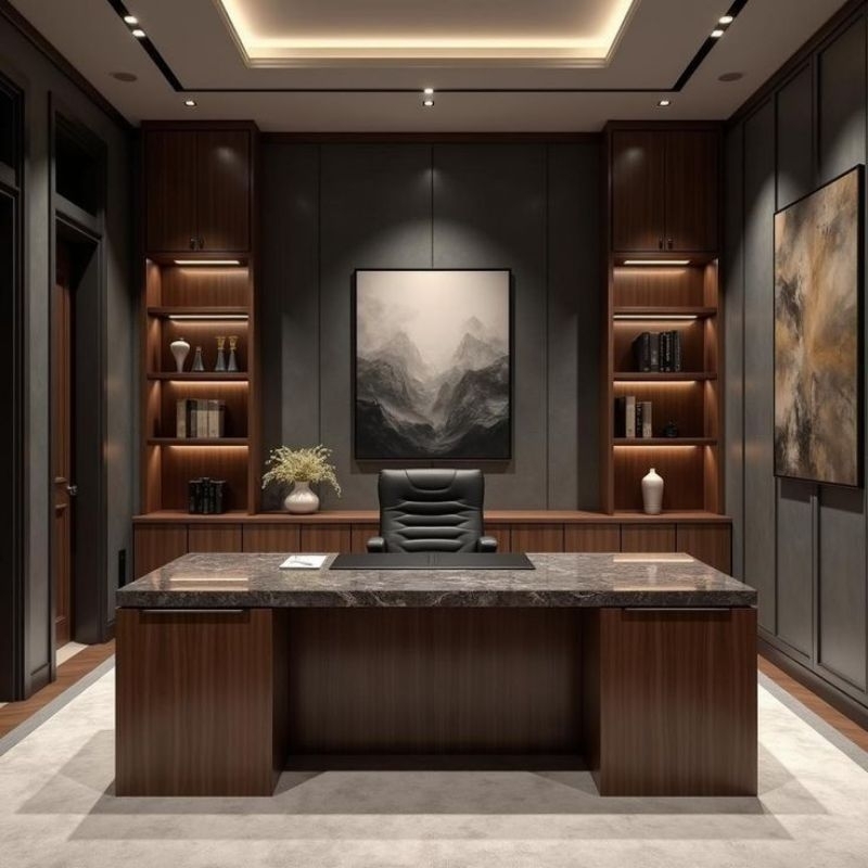 Meja Direktur kantor, meja direktur premium, meja direktur mewah, meja  manager - meja kerja - meja 