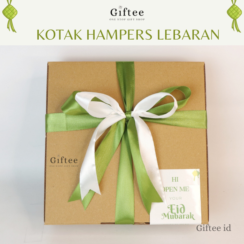 

KOTAK HAMPERS LEBARAN LENGKAP BOX HAMPERS LEBARAN KOTAK KADO LEBARAN SET GIFT BOX HADIAH PACKAGING FOR GIFT ONLINE SHOP PAKET KOSONG DUS KARDUS KEMASAN MURAH VINTAGE PARCEL PARSEL SOUVENIR EID MUBARAK BINGKISAN IDUL FITRI RAMADHAN MURAH BY GIFTEE ID