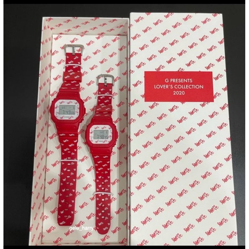 Casio Gshock Couple LOV 20B-4 Lovers Collection 2020