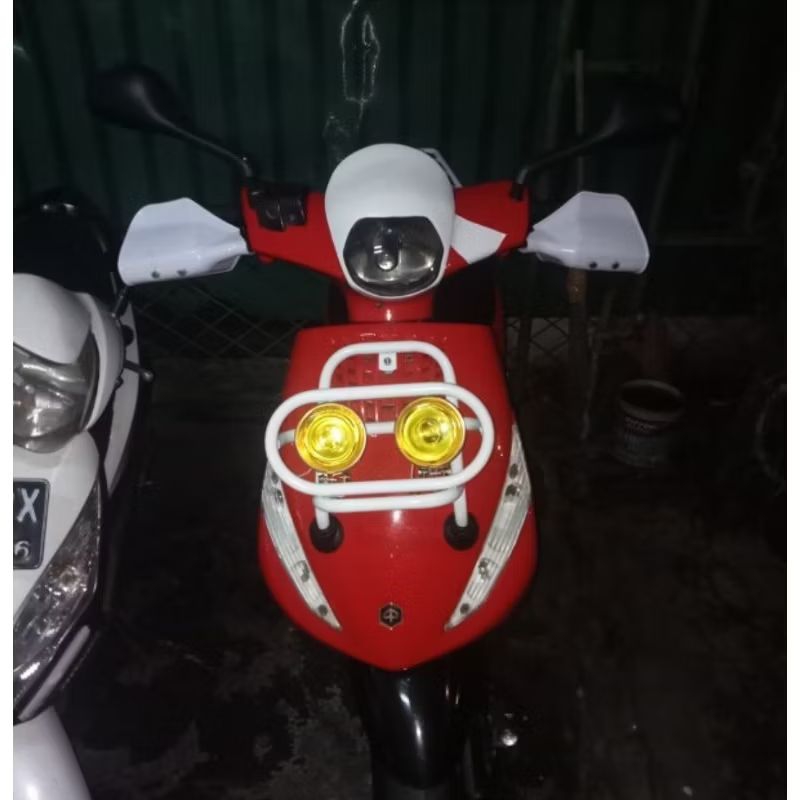 Bullbar Vespa zip / Front lampu piaggio zip / Rak depan aksesoris zip