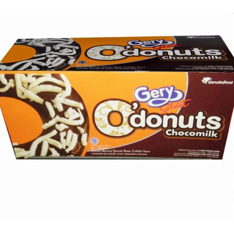 

Gery O Donuts Renceng isi 24 pcs x 8 gr