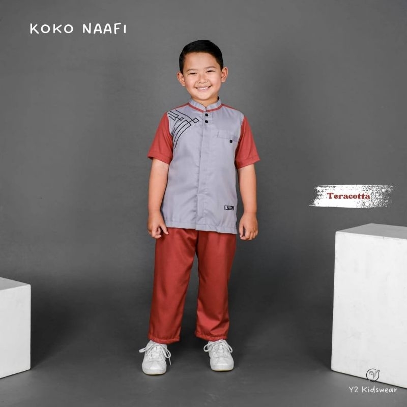 Baju Koko Naafi (Anak & Remaja) By Y2N Kidswear