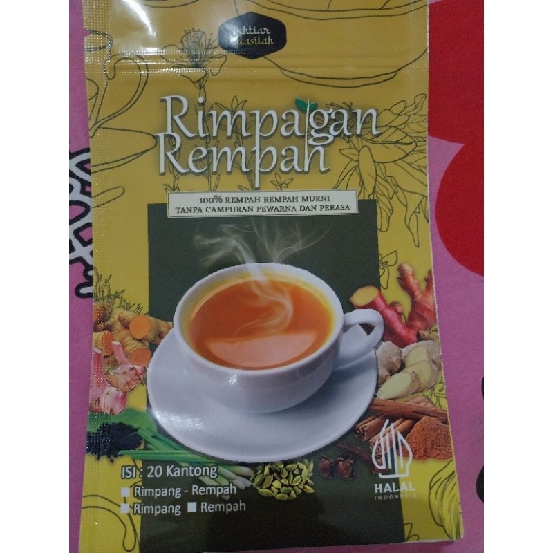 

Rimpangan Rempah Celup isi 10/20 MURNI tanpa pewarna & perasa