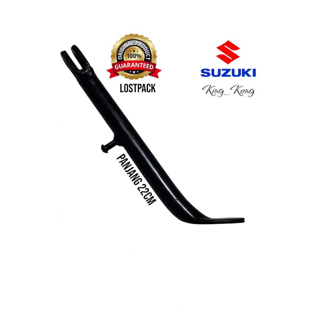 Standar Samping Suzuki Satria FU FI Satria FU Karbu Universal Motor Bebek Suzuki Panjang 22cm