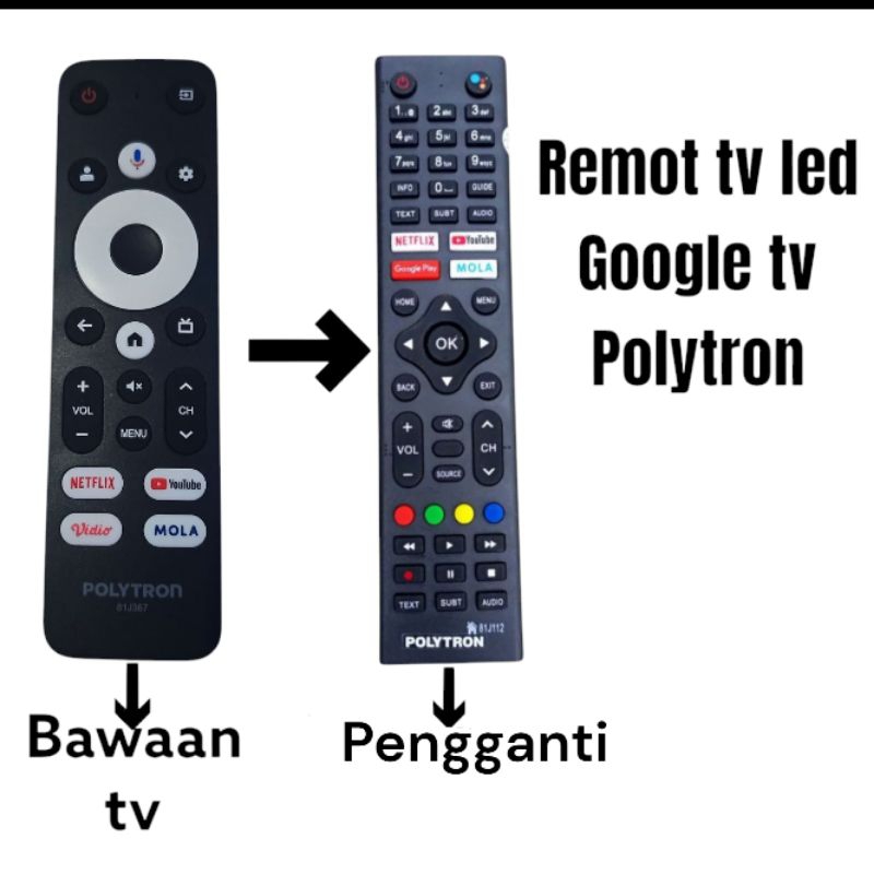 Remote TV Polytron mola/Remot tv Polytron android