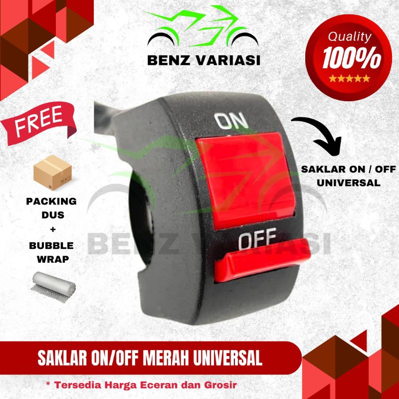 SAKLAR ON OFF UNIVERSAL SEMUA MOTOR SWITCH ON OFF SAKLAR ON OFF LAMPU SAKLAR ON/OFF