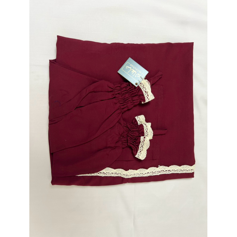 MUKENA HADROMAUT ANAK DAN REMAJA  mukena terusan mukena rayon premium jumbo besar bahan adem