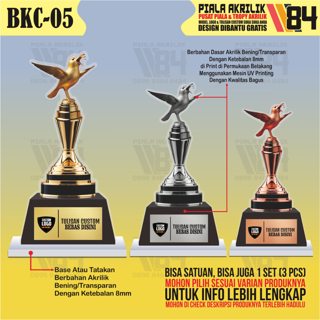 PIALA BURUNG, PIALA BURUNG KICAU, TROPI BURUNG, TROPI BURUNG KICAU, TROPY BURUNG, TROPY BURUNG KICAU