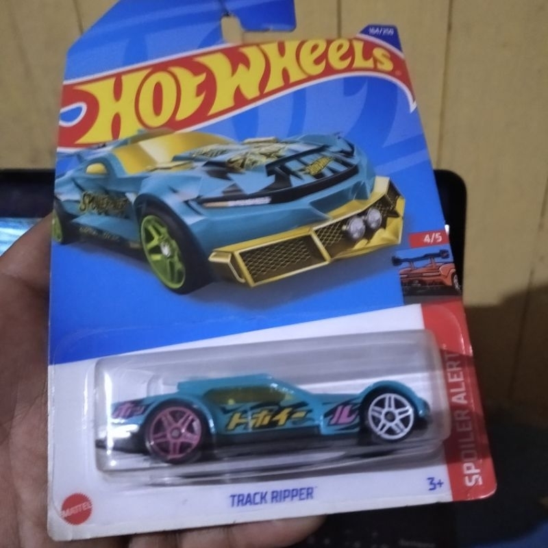 hot wheels error card track ripper car driftsta