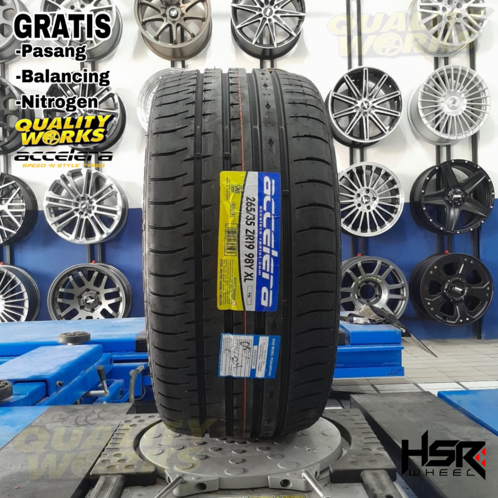 BAN MOBIL RING 19 UKURAN 265 35 R19 ACCELERA PHI BAN MOBIL 265/35 R19
