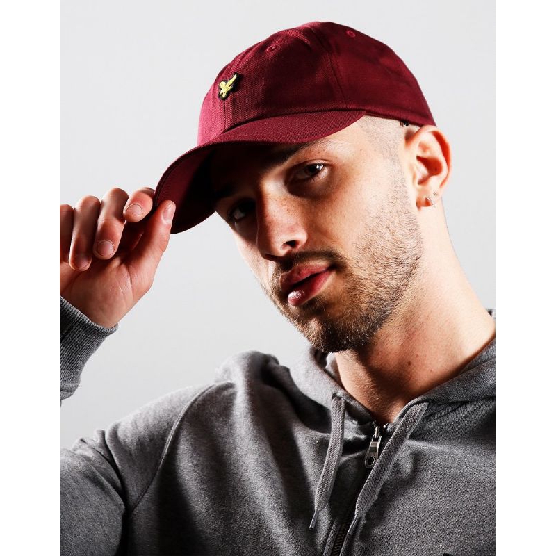 Topi Lyle And Scott Baseball Cap Burgundy Original