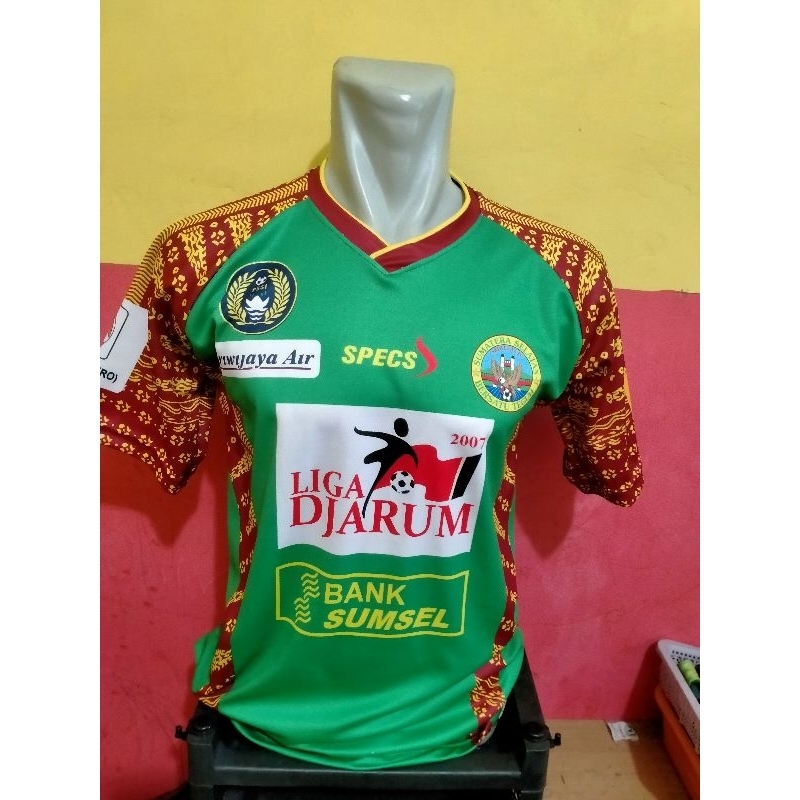 Jersey Sriwijaya FC Away  2007 full printing