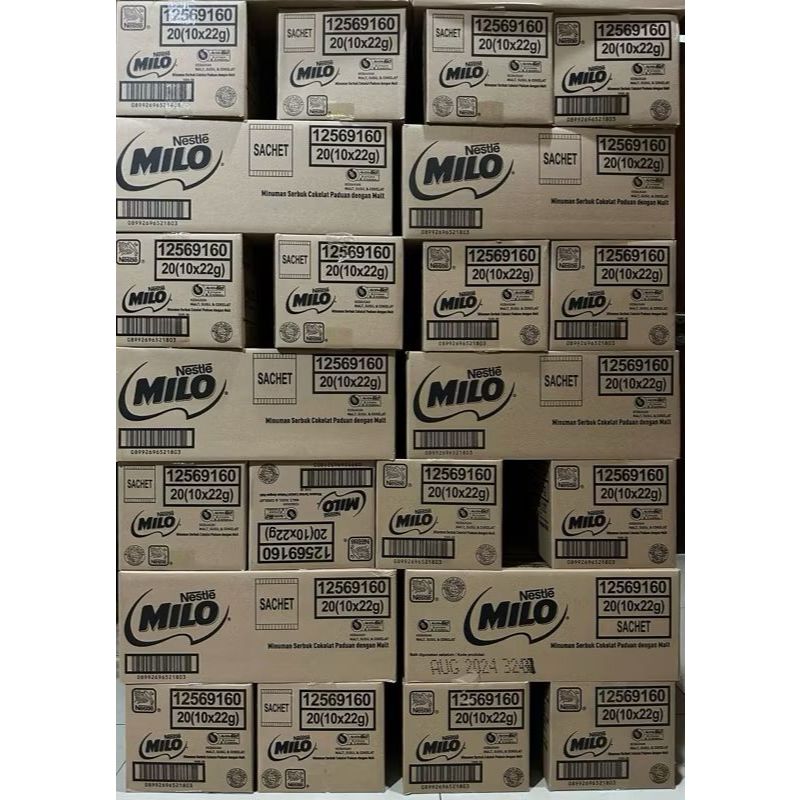 

MILO-SACHET, 22 GR, CTN (20 ROLL)