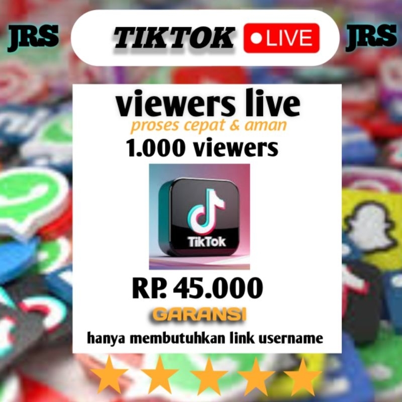 TIKTOK VIEWS LIVE STREAMING - PENAMBAH PENONTON