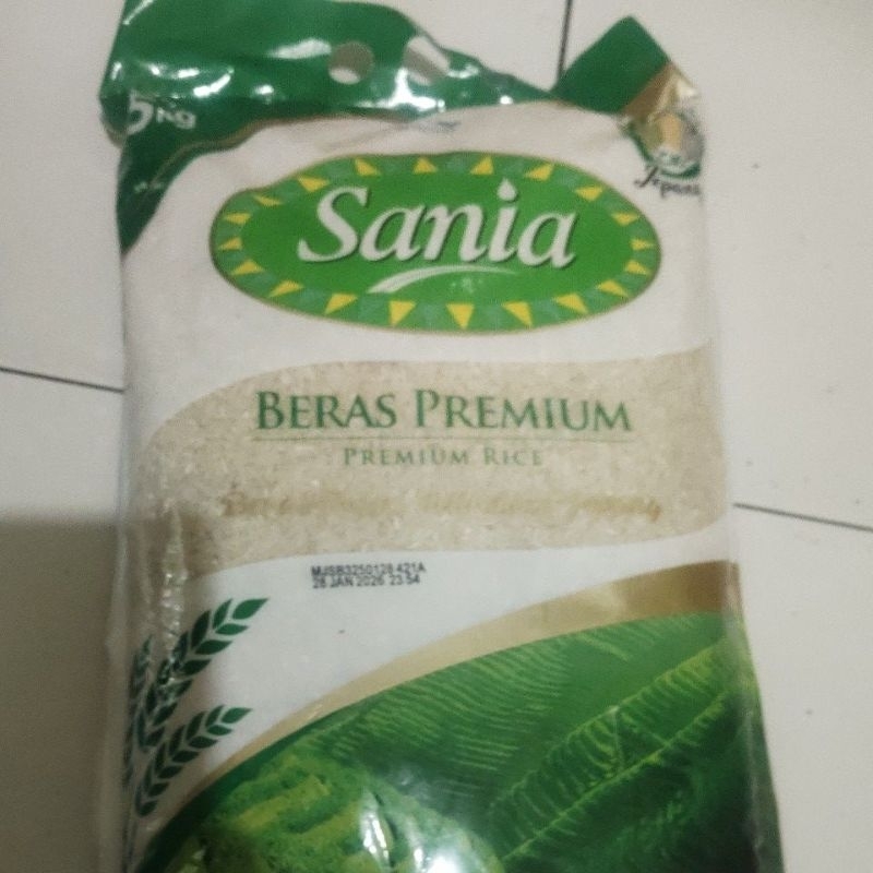 

2x Beras Sania kemasan 5kg