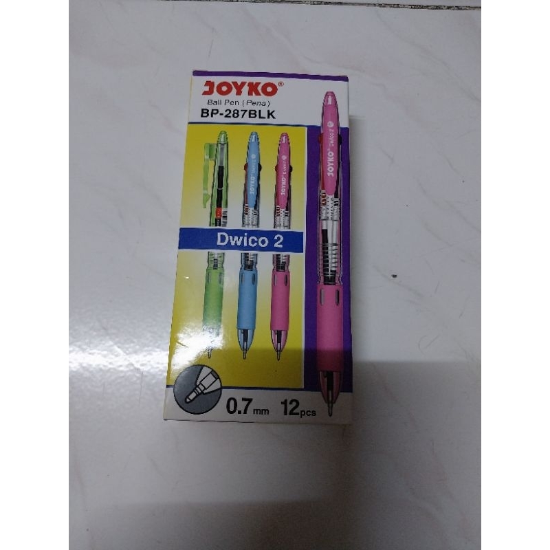 

BALL PEN ( PENA ) BP-287BLK (2 warna hitam &merah )