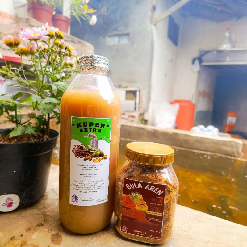 Maju Makmur Kuper Extra 1000 Ml + Gula Aren Semut Jamu Kuat Herbal Pria Dewasa Tahan Lama