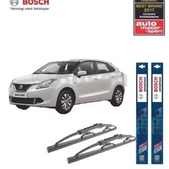 Sepasang Wiper Suzuki Baleno Hatchback Advantage Original Bosch