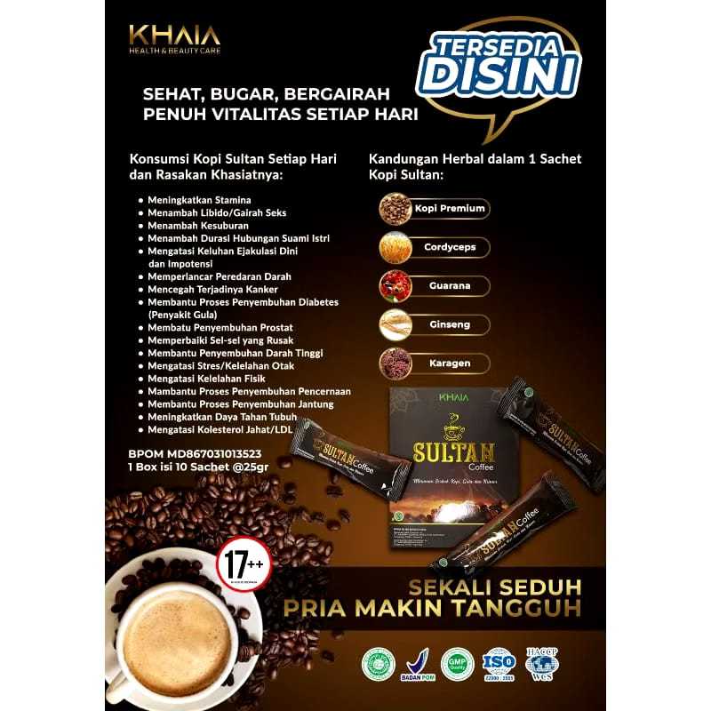 

kopi sultan/Khaia sultan coffee