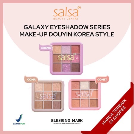 SALSA Galaxy Eyeshadow – Palette Eyeshadow | Make Up Douyin Korea | MakeUp