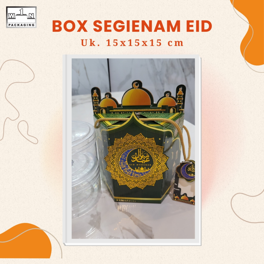 

Dus Lebaran 15x15x15 Toples 500gr Bulat Kotak Box Hampers Lebaran Eid Box Kue Kering 2 Toples