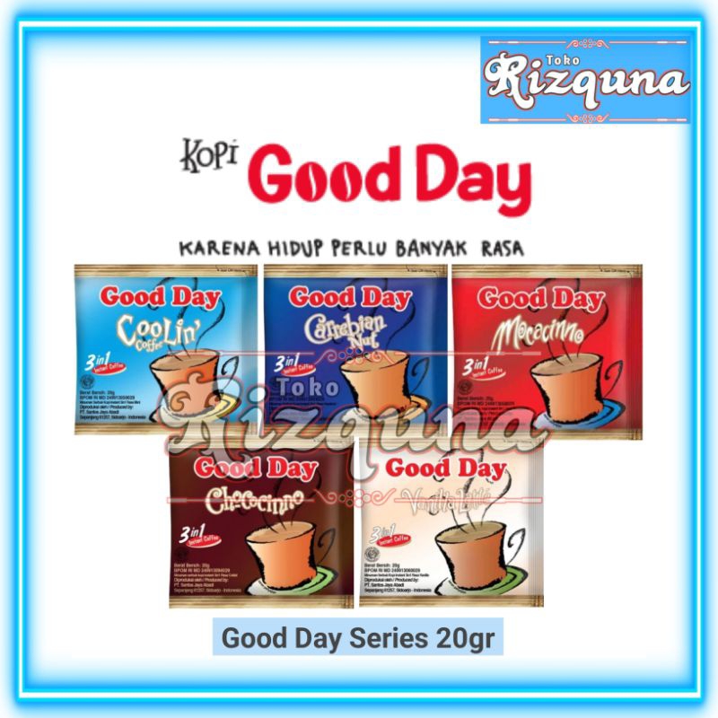 

Good day series 20gr | harga per 5pcs / 1rcg