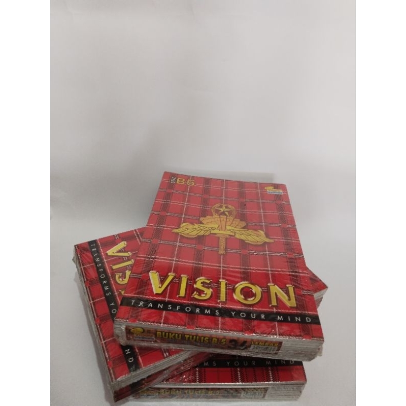 

BUKU TULIS (VISION) 36 lembar/Size B5