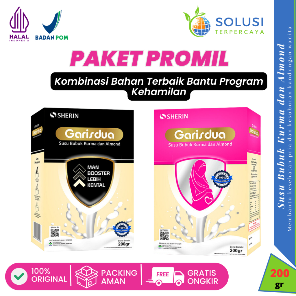 

Susu Promil Paket Suami Istri Susu Garis Dua - Susu Kurma
