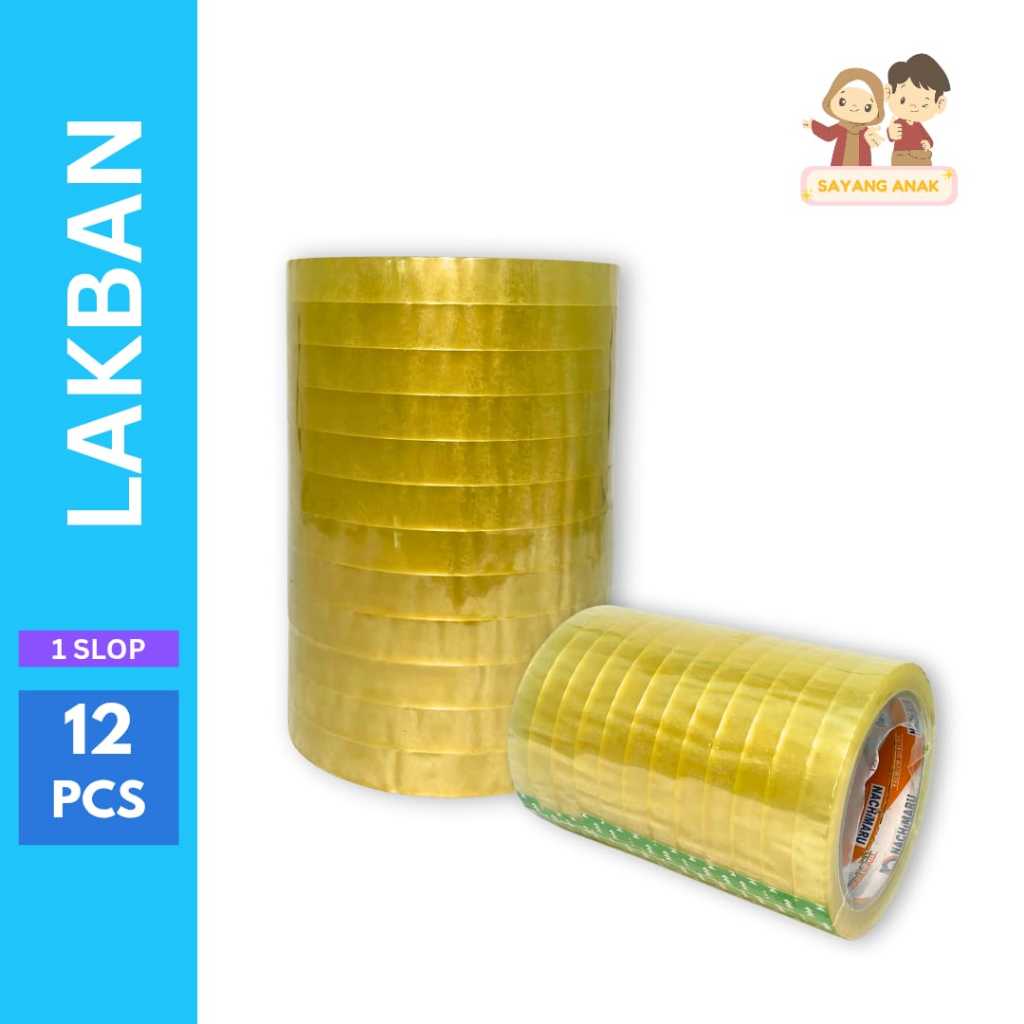

[1SLOP] Lakban NachiMaru 12mm Isi 12 Pcs - Terbaru