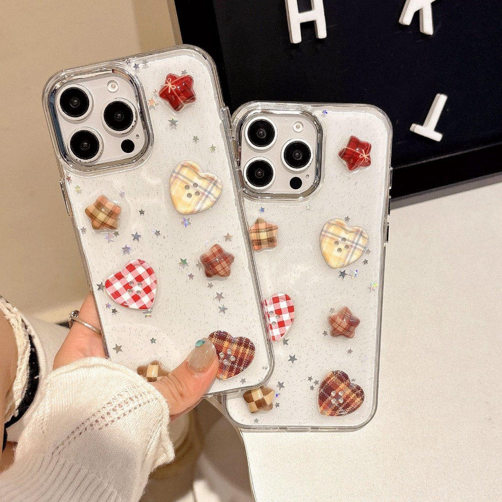 Y018 Case For VIVO Y12 Y15 Y17 Y15S Y20 Y21S Y50 Y30 Y91C 4D DOLL Glitter Hardcase Silikon Casing Hp