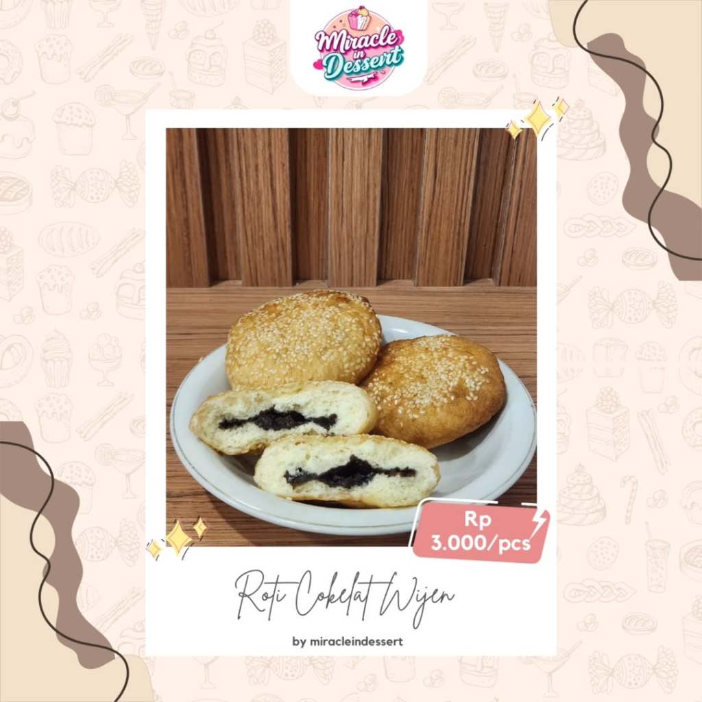 

Roti Coklat Wijen