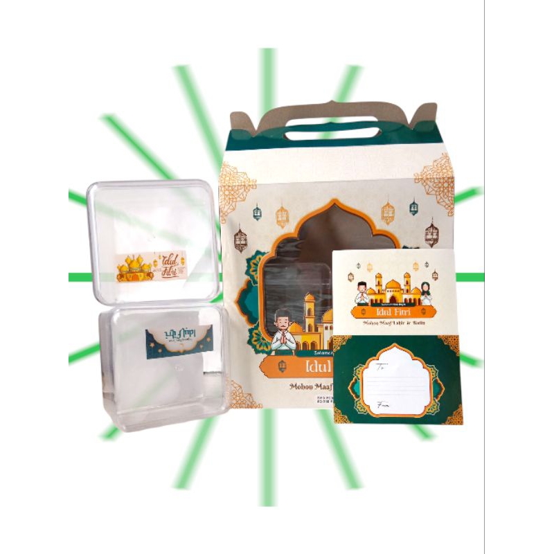 

Paket Parcel 6 Toples Lebaran + Kartu Ucapan Mewah