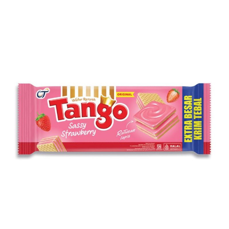 

Tango Wafer Chocolate/Strawberry/Vanila/Choco Wafer Tango 110g