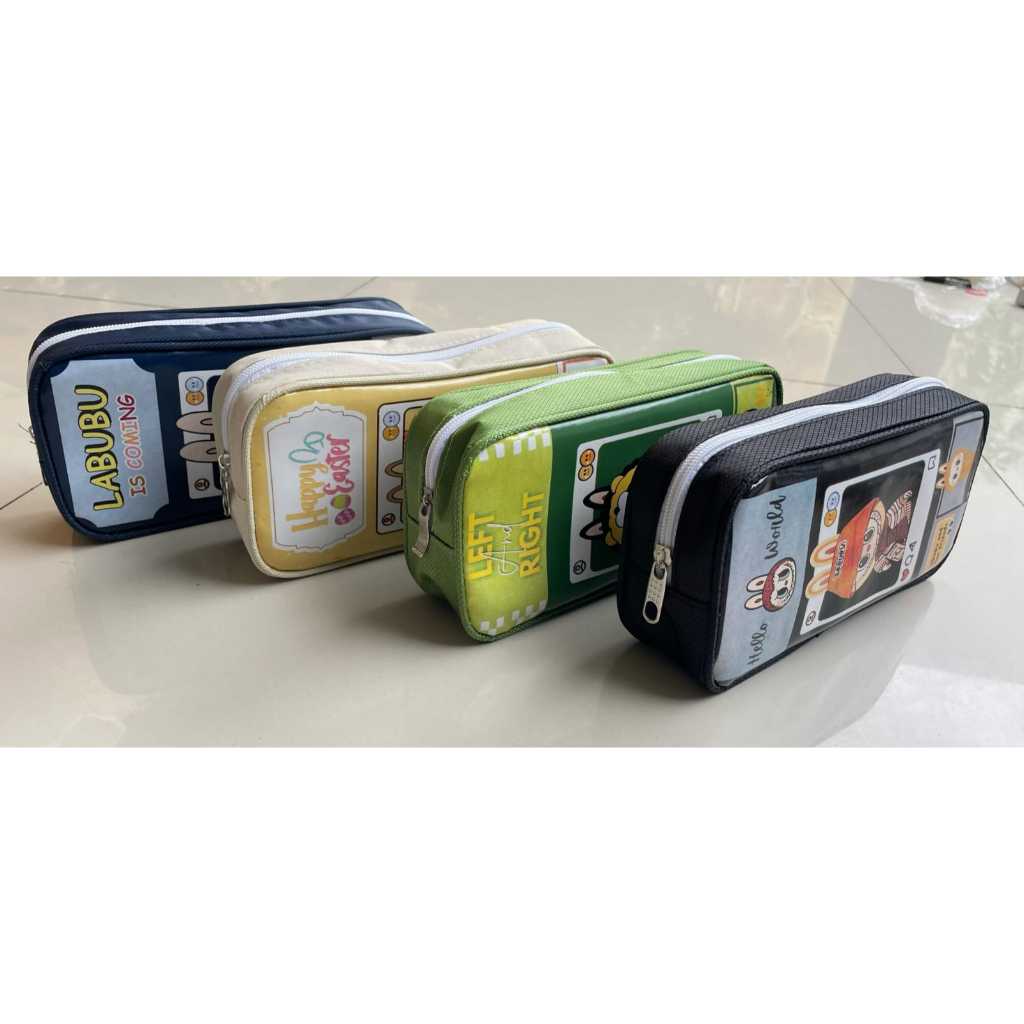 

TEMPAT PENSIL LABUBU / KOTAK PENSIL LABUBU PREMIUM/ SLETING/RESLETING / PENYIMPANAN ALAT TULIS