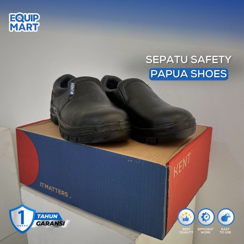 Sepatu Safety Kent Papua Original / Safety Shoes Kent Papua Kuat