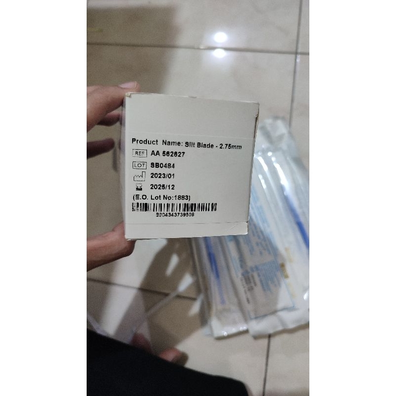 PISAU KERATOME slit knife 2.75 mm appasamy