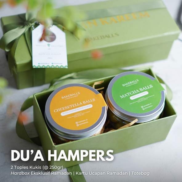 

DU'A Hampers by Bakeballs | Hampers Lebaran Idul Fitri | Hampers Kue Kering
