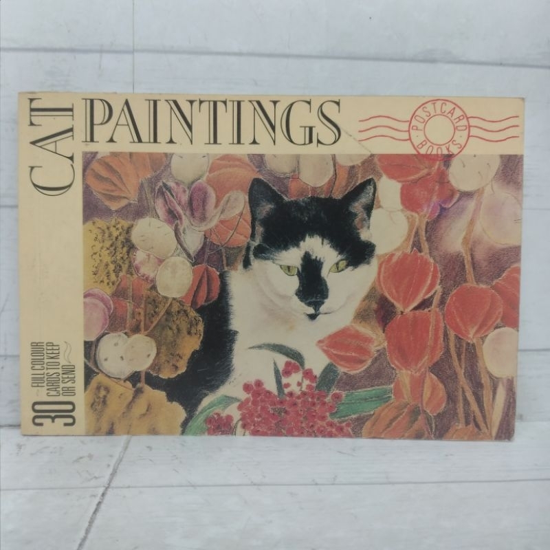 

Cat Paintings Postcard Books 30 Full Colour Cards To Keep Or Send Cat Paintings