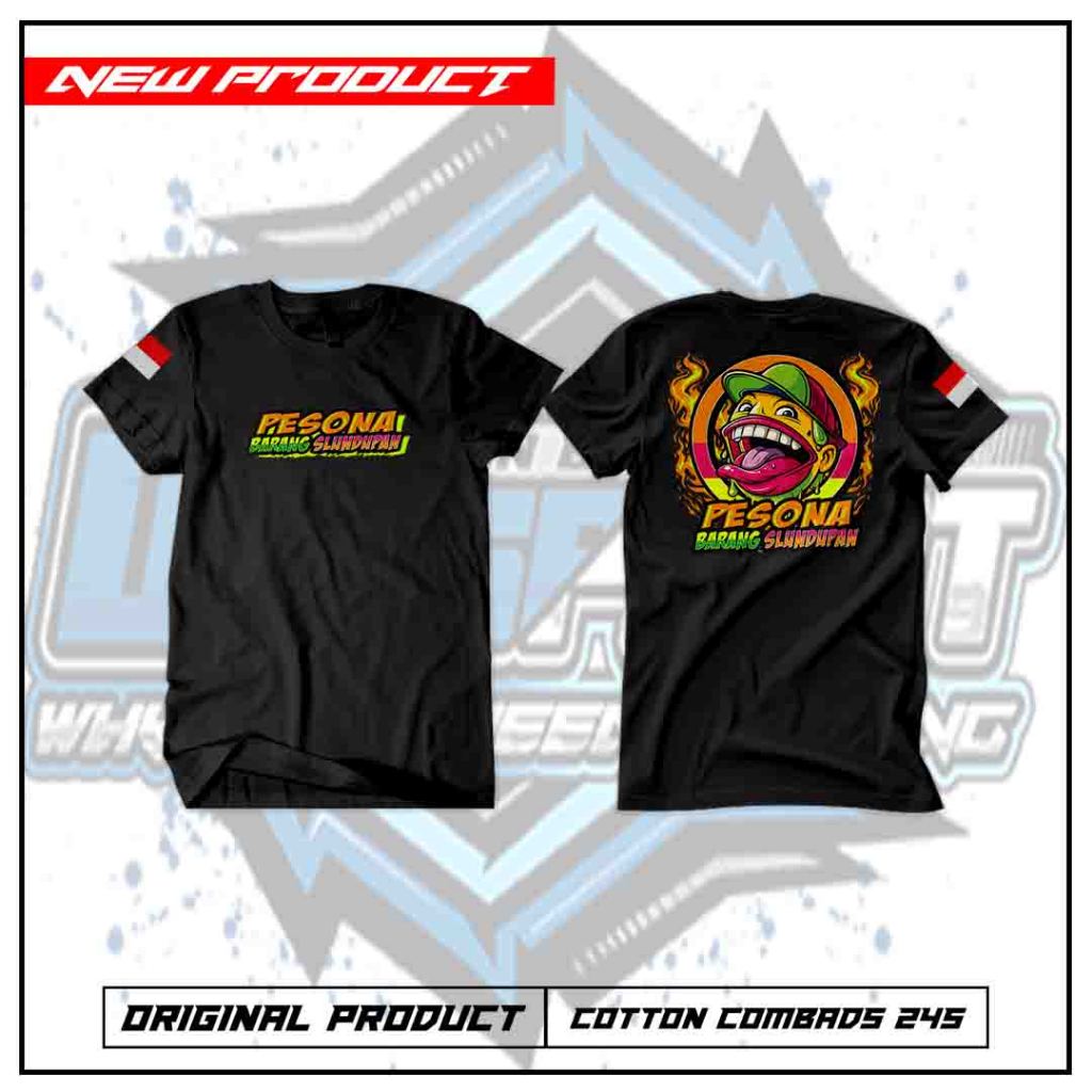 Promo Kaos Pesona Barang 35 / Kaos QUest / Kaos Kata jawa / Kaos Keren / Kaos Viral / Kaos pekerja k