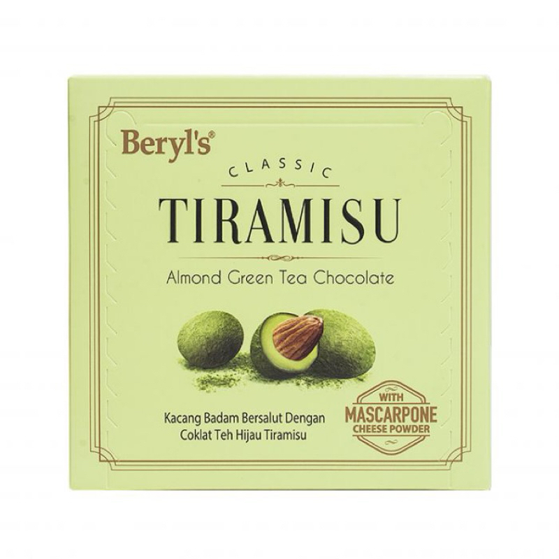 

BERYLS TIRAMISU Chocolate 65g Coklat Malaysia