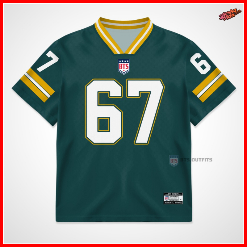 Kaos Jersey Baseball Pria Wanita Oversize NFL Custom Original Korea