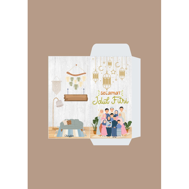 

Amplop Lebaran isi 12