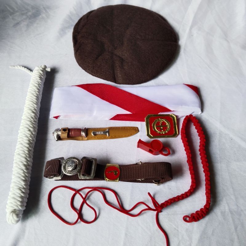 RB Atribut Peralatan Pramuka Cewek/Cowok Lengkap, SD, SMP, SMA Atribut Perlengkapan Pramuka Laki