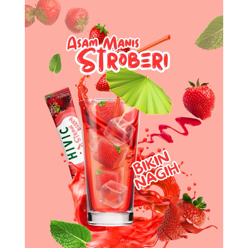 

HIVIC (High Vitamin C) - Rasa Stroberi