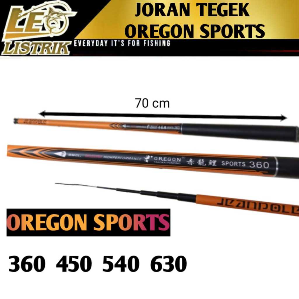 JORAN TEGEK OREGON SPORT 360 450 540 630 720 JORAN TEGEK LENTUR TERLARIS